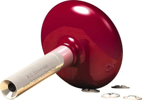 Value Collection - 1/2" OD Push-On Retainer Tool for #10 & 5mm - 3-1/2" OAL, 2-1/2" Deep, #10, M5 Screw Size - Industrial Tool & Supply