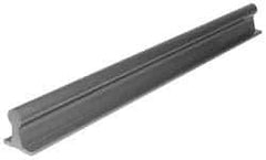 Pacific Bearing - 1-1/2" Shaft Diam, 3" Base Width, Ceramic Coated, Aluminum Shaft, Aluminum Rail, Round Shaft Assemblies - 0.343" Mounting Hole Diam, 24" Long - Industrial Tool & Supply