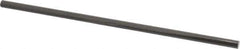 Pacific Bearing - 3/8" Diam, 1' Long, 6061-T6 Ceramic Coated Aluminum Feather Round Linear Shafting - 70C Hardness - Industrial Tool & Supply
