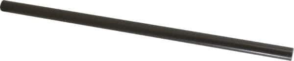 Pacific Bearing - 1/2" Diam, 1' Long, 6061-T6 Ceramic Coated Aluminum Feather Round Linear Shafting - 70C Hardness - Industrial Tool & Supply