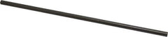 Pacific Bearing - 1/2" Diam, 18" Long, 6061-T6 Ceramic Coated Aluminum Feather Round Linear Shafting - 70C Hardness - Industrial Tool & Supply