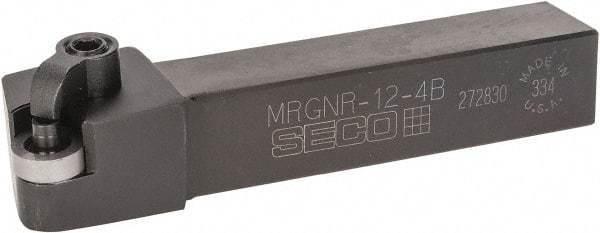 Seco - MRGN, Right Hand Cut, 3/4" Shank Height x 3/4" Shank Width, Negative Rake Indexable Turning Toolholder - 4-1/2" OAL, RN..43 Insert Compatibility, Series Multiple Lock - Industrial Tool & Supply
