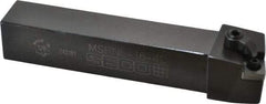 Seco - MSRN, Left Hand Cut, 15° Lead Angle, 1" Shank Height x 1" Shank Width, Negative Rake Indexable Turning Toolholder - 6" OAL, SN..43. Insert Compatibility, Series Multiple Lock - Industrial Tool & Supply