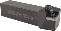 Seco - MSRN, Left Hand Cut, 15° Lead Angle, 1-1/4" Shank Height x 1-1/4" Shank Width, Negative Rake Indexable Turning Toolholder - 6" OAL, SN..64. Insert Compatibility, Series Multiple Lock - Industrial Tool & Supply