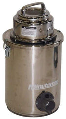 Minuteman - 6 Gal, Stainless Steel Tank, Dry, Mercury Vacuum Cleaner - 1.25 hp, 7.9 Amps - Industrial Tool & Supply
