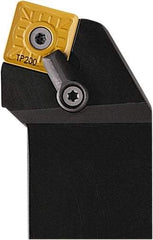 Seco - MSRN, Right Hand Cut, 75° Lead Angle, 1-1/4" Shank Height x 1-1/4" Shank Width, Negative Rake Indexable Turning Toolholder - 6" OAL, SNMG 543 Insert Compatibility, Series Multi-Directional Turning (MDT) - Industrial Tool & Supply