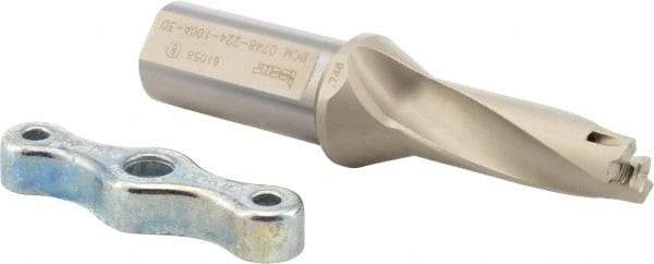 Iscar - 3/4 to 0.783" Diam, 3xD, 2.24" Max Depth, 1" Shank Diam, Replaceable Tip Drill - IDI Insert, 19 Seat Size, DCM Toolholder, Series ChamDrill - Industrial Tool & Supply