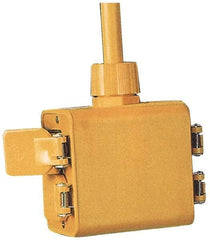 Woodhead Electrical - 1 Gang, Rectangle Outlet Box - 4" Overall Height x 4" Overall Width, Weather Resistant - Industrial Tool & Supply