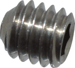 Value Collection - M3x0.50 Metric Coarse, 3mm OAL, Cup Point Set Screw - Grade 18-8 & Austenitic A2 Stainless Steel, 1.5mm Key - Industrial Tool & Supply