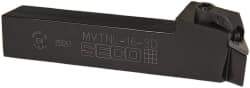 Seco - MVTN, Left Hand Cut, 27.5° Lead Angle, 1" Shank Height x 1" Shank Width, Negative Rake Indexable Turning Toolholder - 6" OAL, VN..33. Insert Compatibility, Series Multiple Lock - Industrial Tool & Supply
