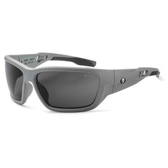 Baldr Smoke Lens Matte Gray Safety Glasses - Industrial Tool & Supply