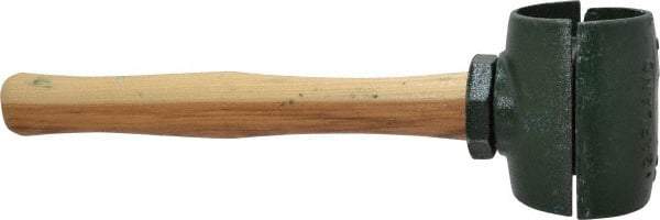 Garland - 5-1/4 Lb Head 2-3/4" Face Malleable Iron Split Head Hammer without Faces - 12" Wood Handle - Industrial Tool & Supply