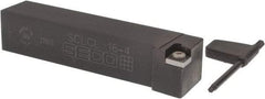 Seco - SCLC, Left Hand Cut, -5° Lead Angle, 1" Shank Height x 1" Shank Width, Neutral Rake Indexable Turning Toolholder - 5" OAL, CC..43. Insert Compatibility, Series Screw Lock - Industrial Tool & Supply
