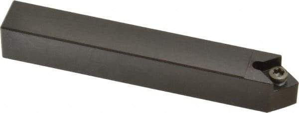 Seco - SCMC, Neutral Cut, 0° Lead Angle, 1/2" Shank Height x 1/2" Shank Width, Neutral Rake Indexable Turning Toolholder - 3-1/2" OAL, CC..32.5. Insert Compatibility, Series Screw Lock - Industrial Tool & Supply
