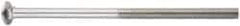 Value Collection - 3/8-16 UNC 3/4" Length Under Head, Standard Square Neck, Carriage Bolt - 18-8 Stainless Steel, Uncoated - Industrial Tool & Supply