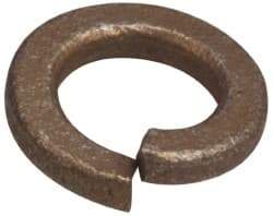 Made in USA - 1/2", 1/8" Thick Split Lock Washer - 400 Stainless Steel, Passivated Finish, 0.502" Min ID, 0.512" Max ID, 0.889" Max OD - Industrial Tool & Supply