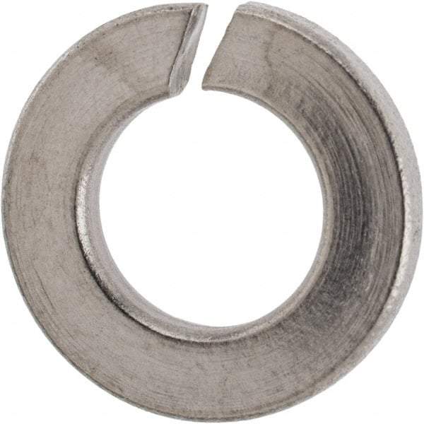 Made in USA - 5/16", 0.078" Thick Split Lock Washer - 316 Stainless Steel, 0.314" Min ID, 0.322" Max ID, 0.583" Max OD - Industrial Tool & Supply