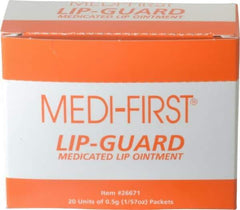 Medique - 1/57 oz Moisturizing Lip Care Ointment - Comes in Packet, Lip Guard - Industrial Tool & Supply