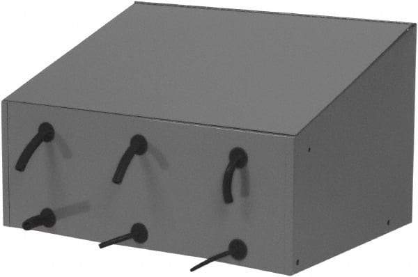 Durham - Gray Spool Cabinet - 21" Wide x 13" High x 16" Deep, Steel - Industrial Tool & Supply