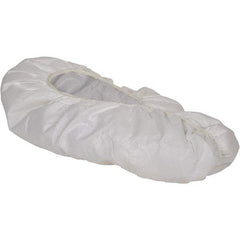 KleenGuard - Size Universal, Microporous Film Laminate, Non-Skid Shoe Cover - White, Non-Chemical Resistant - Industrial Tool & Supply