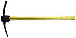 NUPLA - 5 Lb Head Pointed Pick & Mattock Blade - 36" OAL, Fiberglass - Industrial Tool & Supply