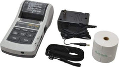 Mitutoyo - Thermal Portable Printer - GO/NG and RS-232C, AC Adapter and Battery Power Supply - Industrial Tool & Supply