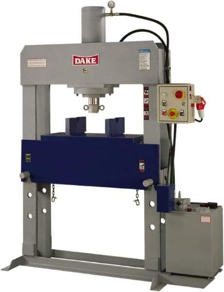 Dake - 100 Ton Electric Shop Press - 19" Stroke - Industrial Tool & Supply