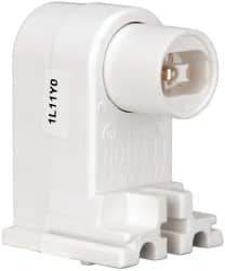 Leviton - 2 Pin, 600 VAC, 660 Watt, Pedestal Base, Pedestal Lamp Holder - Fluorescent, Screw Mounted - Industrial Tool & Supply