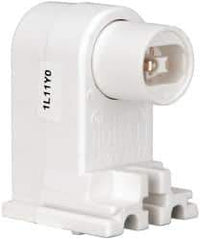 Leviton - 2 Pin, 600 VAC, 660 Watt, Pedestal Base, Pedestal Lamp Holder - Fluorescent, Screw Mounted - Industrial Tool & Supply