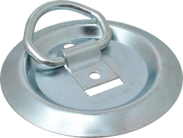 Erickson Manufacturing - 3-1/5" Wide, 1,200 Lb Basket Capacity, 1,200 Lb Vertical Capacity, Steel Web Sling - 3.2" Diam Chain, Zinc - Industrial Tool & Supply