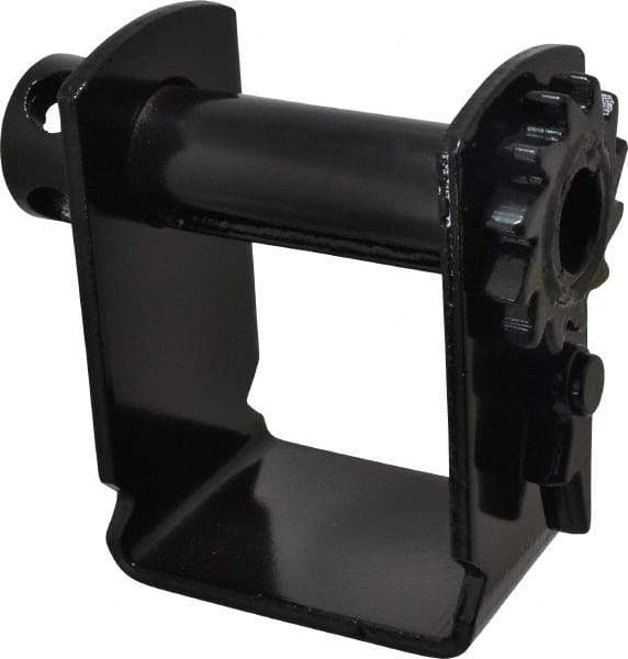 Erickson Manufacturing - 6' Long x 4" Wide, 15,000 Lb Basket Capacity, 15,000 Lb Vertical Capacity, Steel Web Sling - Black - Industrial Tool & Supply