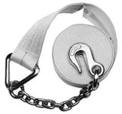 Erickson Manufacturing - 30' Long x 3" Wide, 15,000 Lb Basket Capacity, 15,000 Lb Vertical Capacity, Polyester Web Sling - Yellow - Industrial Tool & Supply