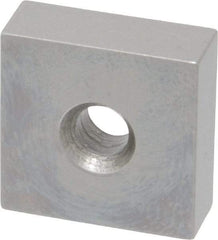 Mitutoyo - 0.35" Square Steel Gage Block - Accuracy Grade 0, Includes Certificate of Inspection - Industrial Tool & Supply
