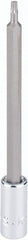 SK - 1/4" Drive, T15 Hand Torx Bit Socket - Industrial Tool & Supply