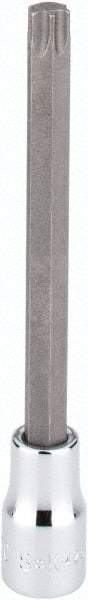 SK - 3/8" Drive, T50 Torx Bit Socket - 4" OAL, Long Torx Bit Socket - Industrial Tool & Supply