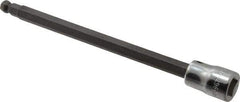 SK - 3/8" Drive, 7mm Hex Bit Socket - 6" OAL, 5" Bit Length, Long Ball End Hex Bit Socket - Industrial Tool & Supply