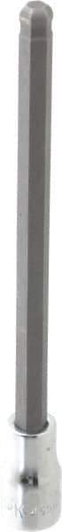 SK - 3/8" Drive, 8mm Hex Bit Socket - 6" OAL, 5" Bit Length, Long Ball End Hex Bit Socket - Industrial Tool & Supply