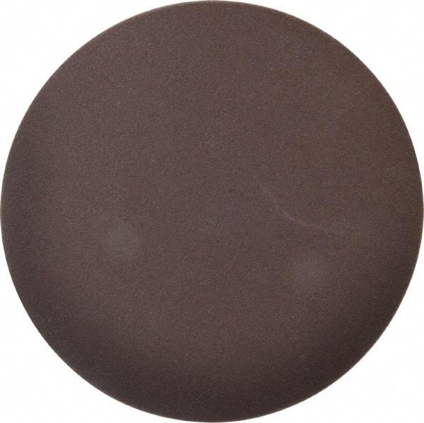 Norton - 6" Diam, 240 Grit Aluminum Oxide Adhesive PSA Disc - Very Fine Grade, Brown, Cloth Backing, Flexible - Industrial Tool & Supply