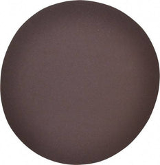 Norton - 9" Diam, 180 Grit Aluminum Oxide Adhesive PSA Disc - Fine Grade, Brown, Cloth Backing, Flexible - Industrial Tool & Supply