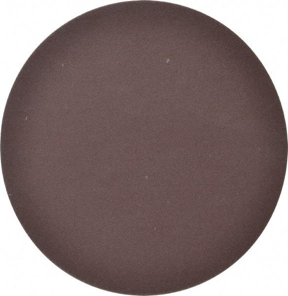 Norton - 5" Diam, 220 Grit Aluminum Oxide Adhesive PSA Disc - Fine Grade, Brown, Cloth Backing, Flexible - Industrial Tool & Supply
