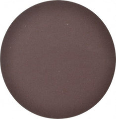 Norton - 5" Diam, 220 Grit Aluminum Oxide Adhesive PSA Disc - Fine Grade, Brown, Cloth Backing, Flexible - Industrial Tool & Supply