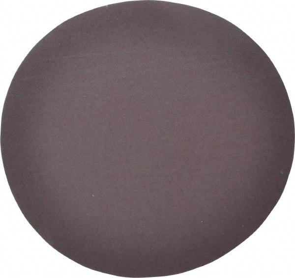 Norton - 9" Diam, 120 Grit Aluminum Oxide Adhesive PSA Disc - Medium Grade, Brown, X Weighted Backing, Flexible - Industrial Tool & Supply