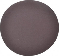 Norton - 9" Diam, 120 Grit Aluminum Oxide Adhesive PSA Disc - Medium Grade, Brown, X Weighted Backing, Flexible - Industrial Tool & Supply