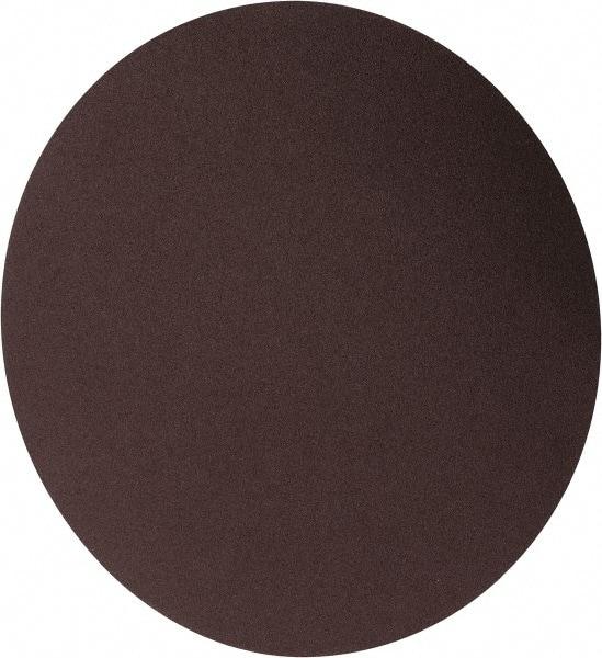 Norton - 9" Diam, 150 Grit Aluminum Oxide Adhesive PSA Disc - Medium Grade, Brown, Cloth Backing, Flexible - Industrial Tool & Supply