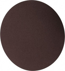 Norton - 9" Diam, 150 Grit Aluminum Oxide Adhesive PSA Disc - Medium Grade, Brown, Cloth Backing, Flexible - Industrial Tool & Supply