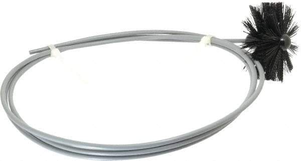 Schaefer Brush - Dryer Vent Brushes Brush Diameter: 4 (Inch) Handle Length: 10 (Feet) - Industrial Tool & Supply