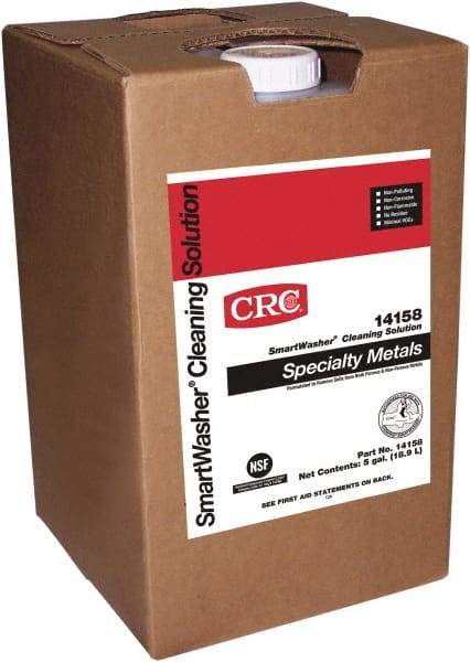 CRC - 5 Gal Jug Parts Washer Fluid - Water-Based - Industrial Tool & Supply