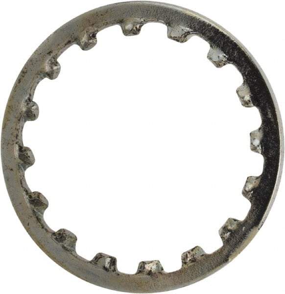 Value Collection - 3/8" Screw, 0.391" ID, Steel Internal Tooth Lock Washer - 0.507" OD, Zinc-Plated, Grade 1075 - Industrial Tool & Supply