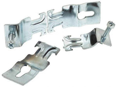 Thomas & Betts - 1-1/4" Pipe, 14 Gauge" Pipe or Conduit Clamp - Silver Galvanized, 600 Lb Capacity, All Conduit - Industrial Tool & Supply