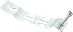 Thomas & Betts - 3/4" Pipe, 14 Gauge" Pipe or Conduit Clamp - Silver Galvanized, 600 Lb Capacity, All Conduit - Industrial Tool & Supply